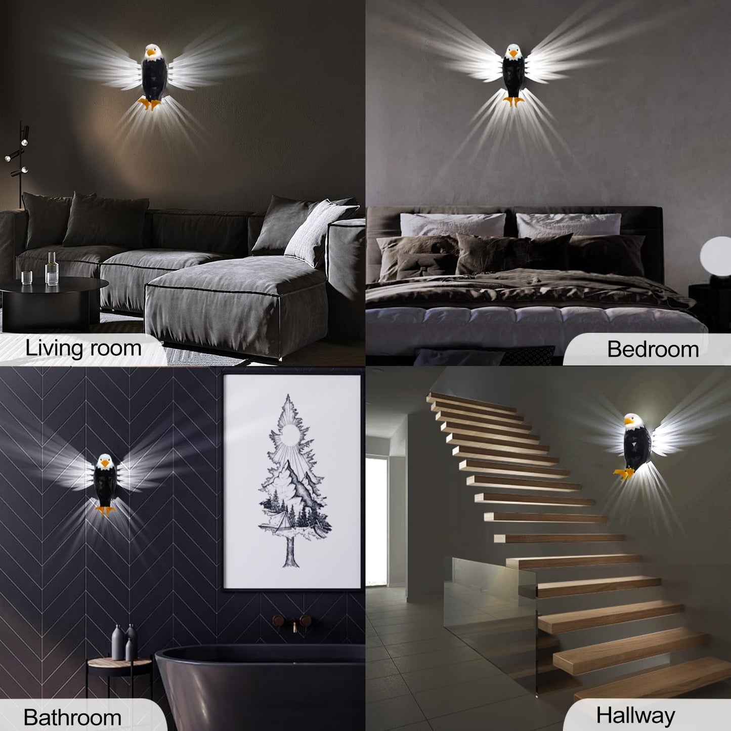 Eagle Wall Mount Night Light